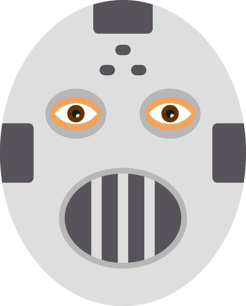 hockey masker vector icoon ontwerp