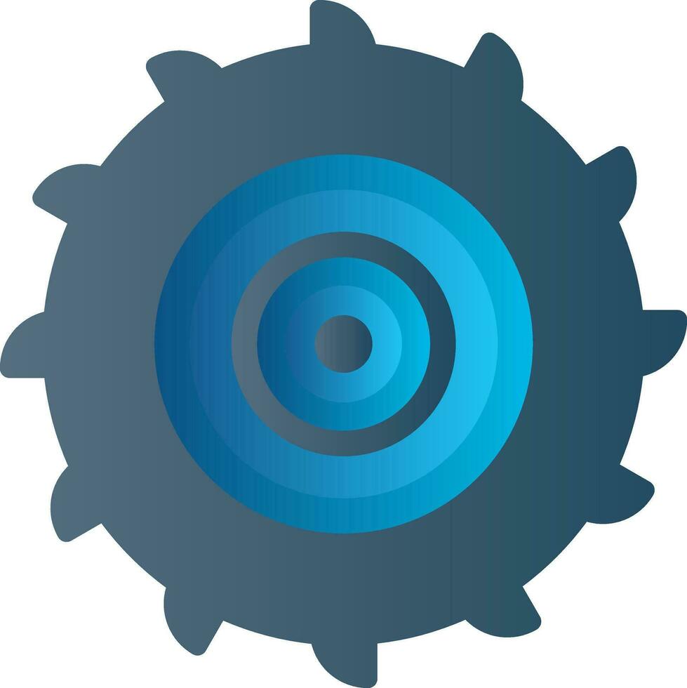 circulaire zag vector icoon ontwerp