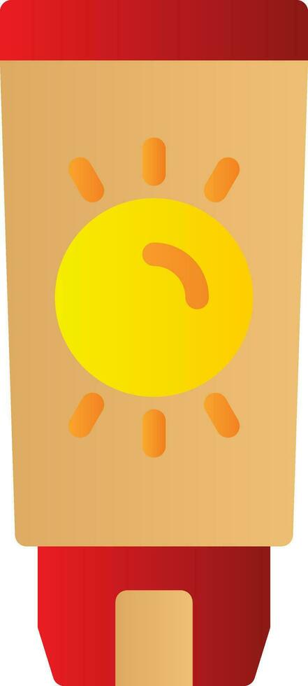 sunblock vector icoon ontwerp