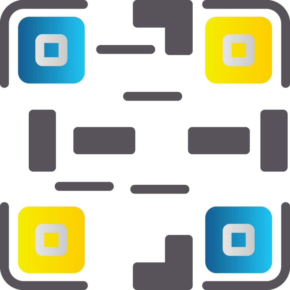 qr code vector icoon ontwerp