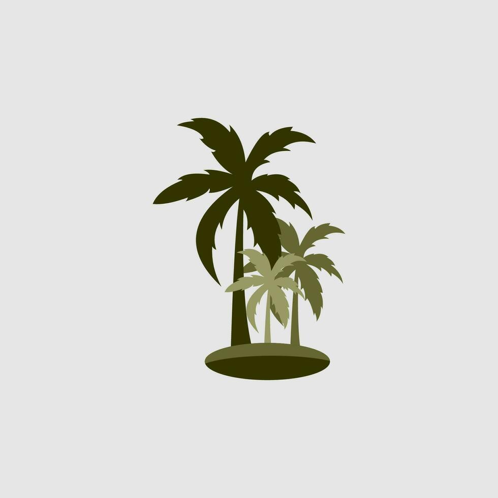 palm blad sjabloon Op maat logo ontwerp vector inspiratie