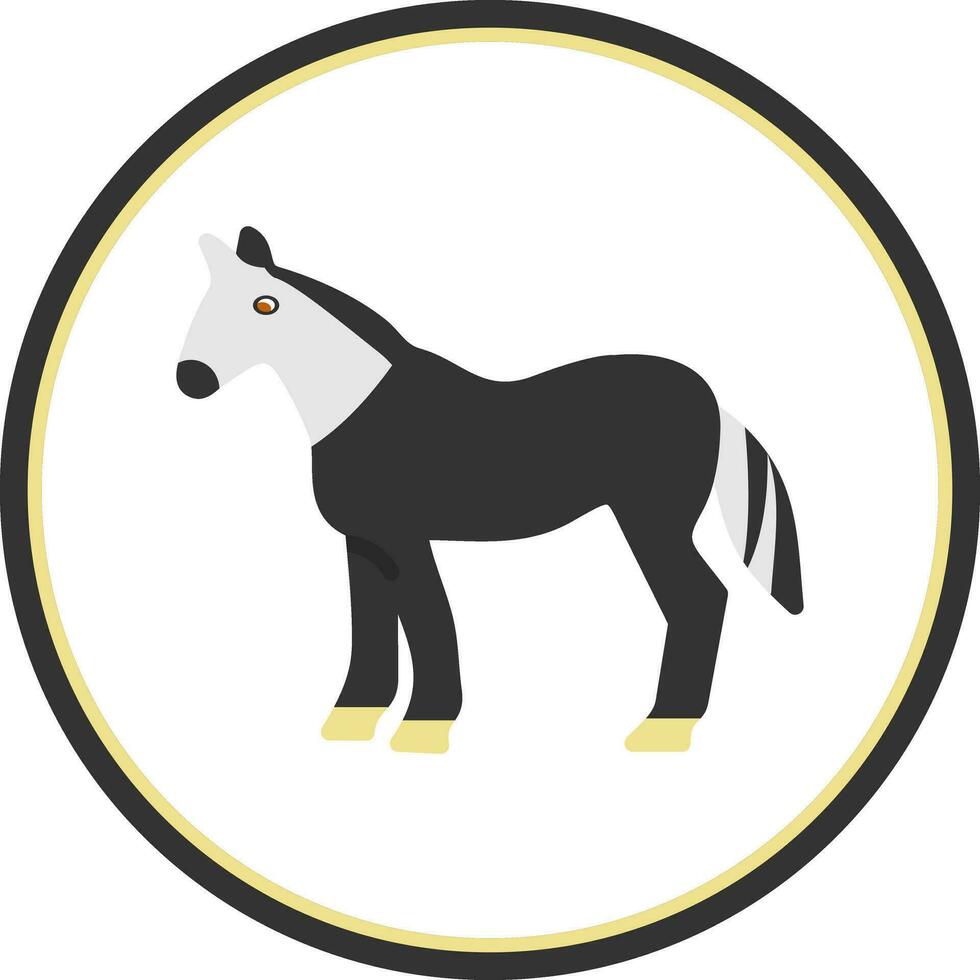 paard vector icoon ontwerp