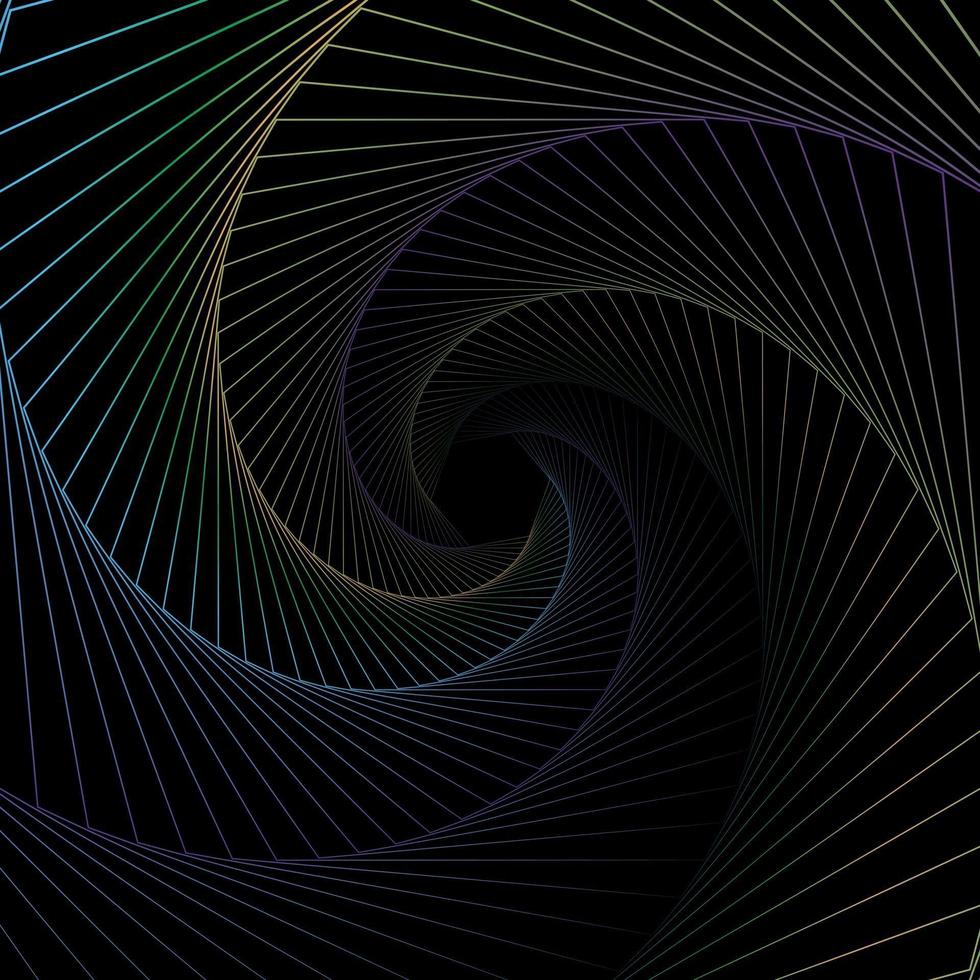 abstracte geometrische swirl achtergrond vector illustratie eps10