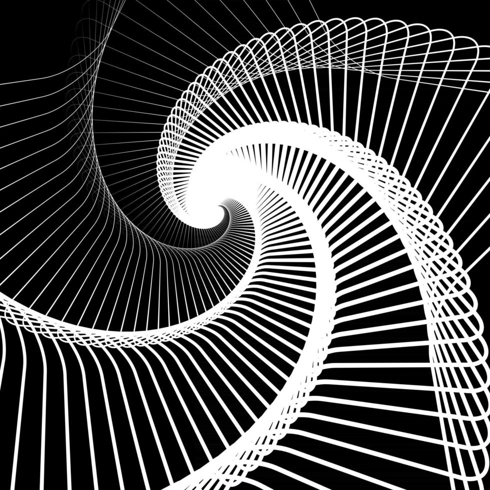 abstracte geometrische swirl achtergrond vector illustratie eps10