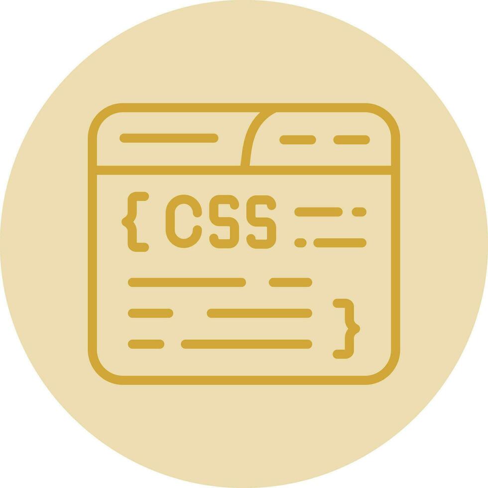 css codering vector icoon ontwerp