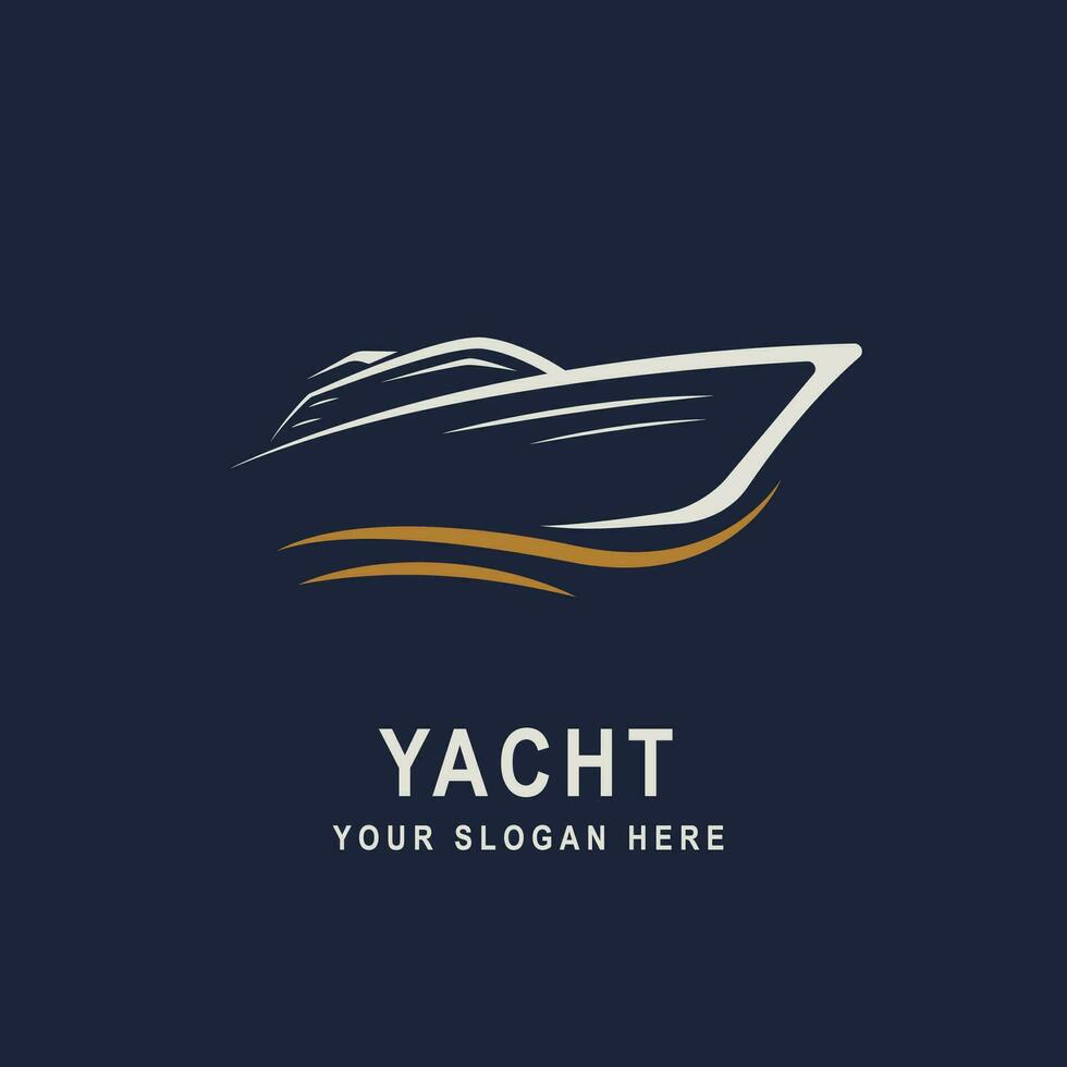 het zeilen schip logo gemakkelijk concept. nautische logo voor reizen bedrijf. vector illustratie