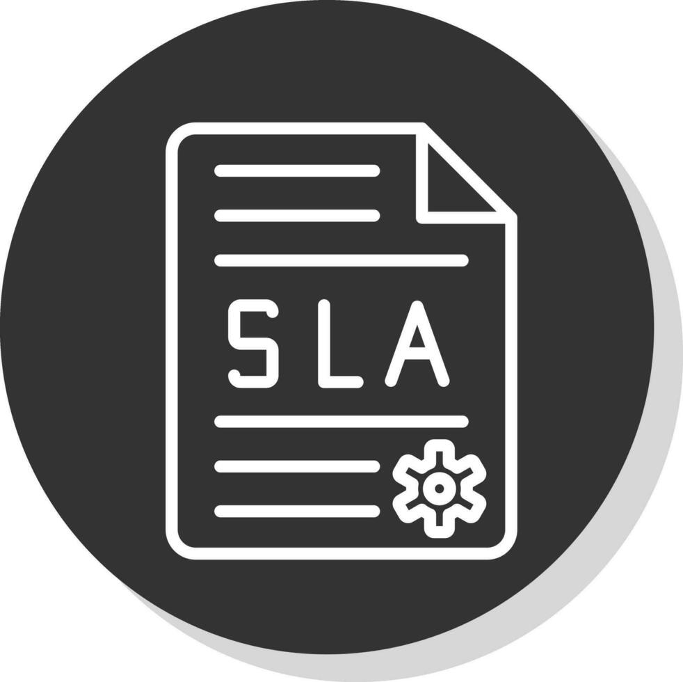 sla vector icoon ontwerp