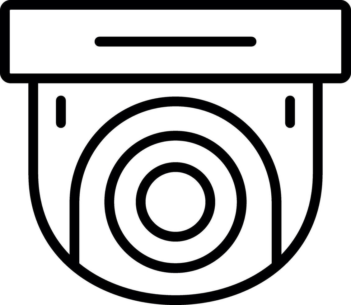 veiligheid camera vector icoon ontwerp