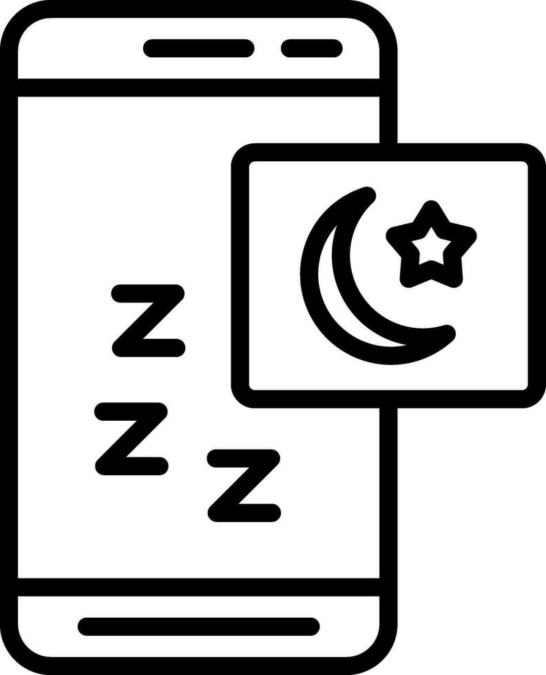 nacht mode vector icoon ontwerp