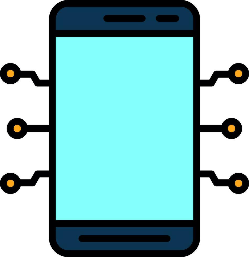 mobiel technologie vector icoon ontwerp