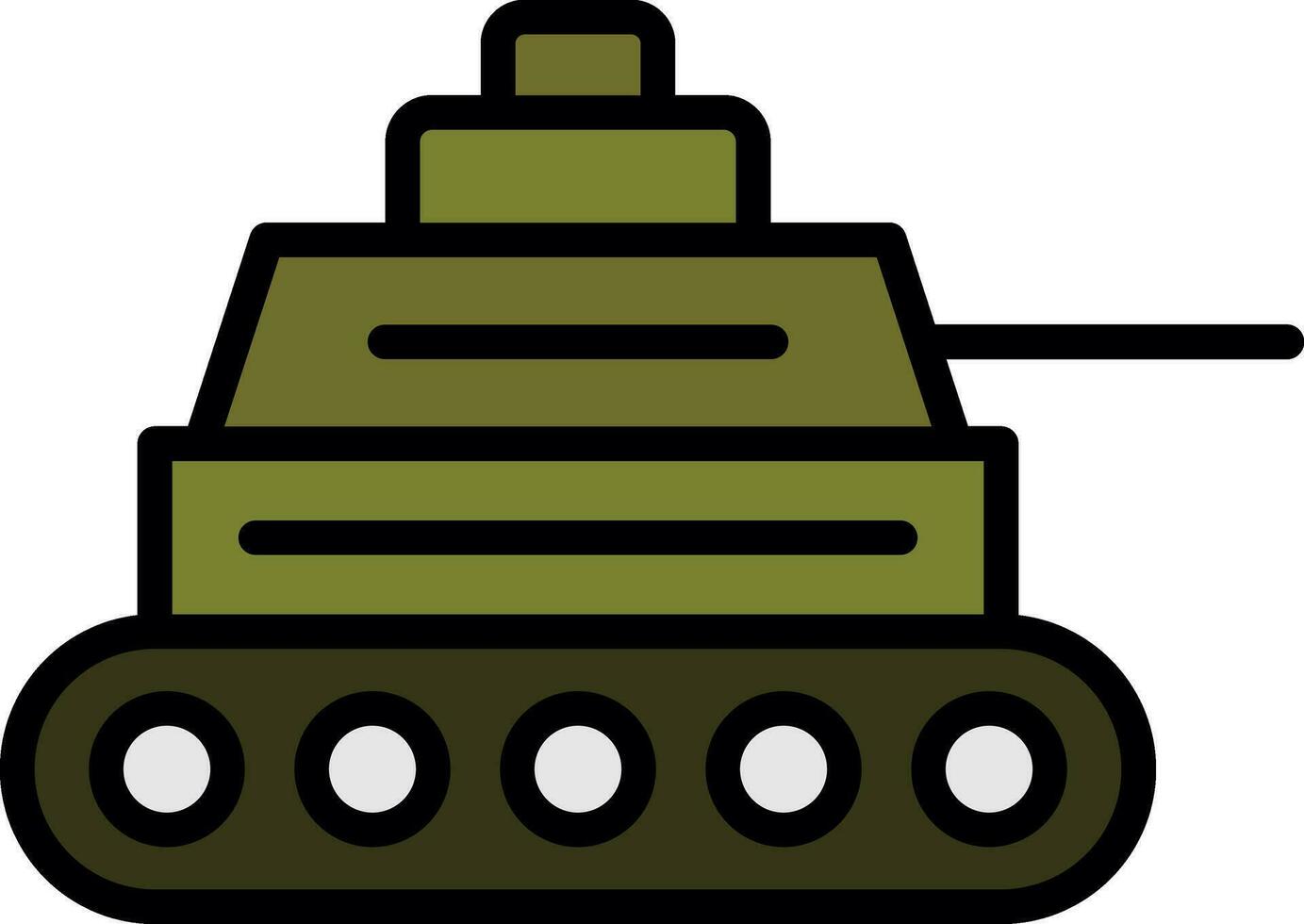 tank vector icoon ontwerp