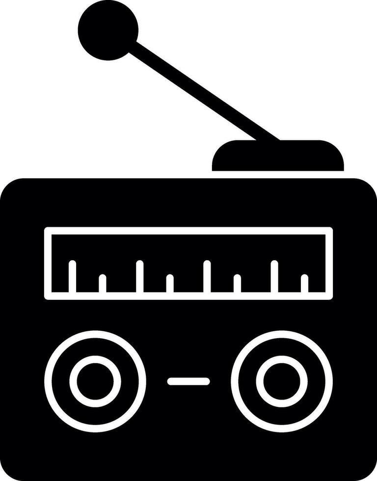 radio vector icoon ontwerp