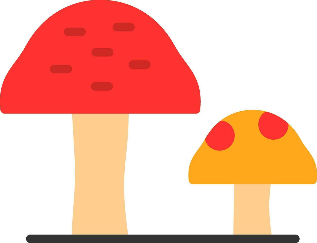 champignons vector icoon ontwerp