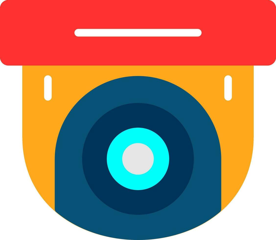 veiligheid camera vector icoon ontwerp