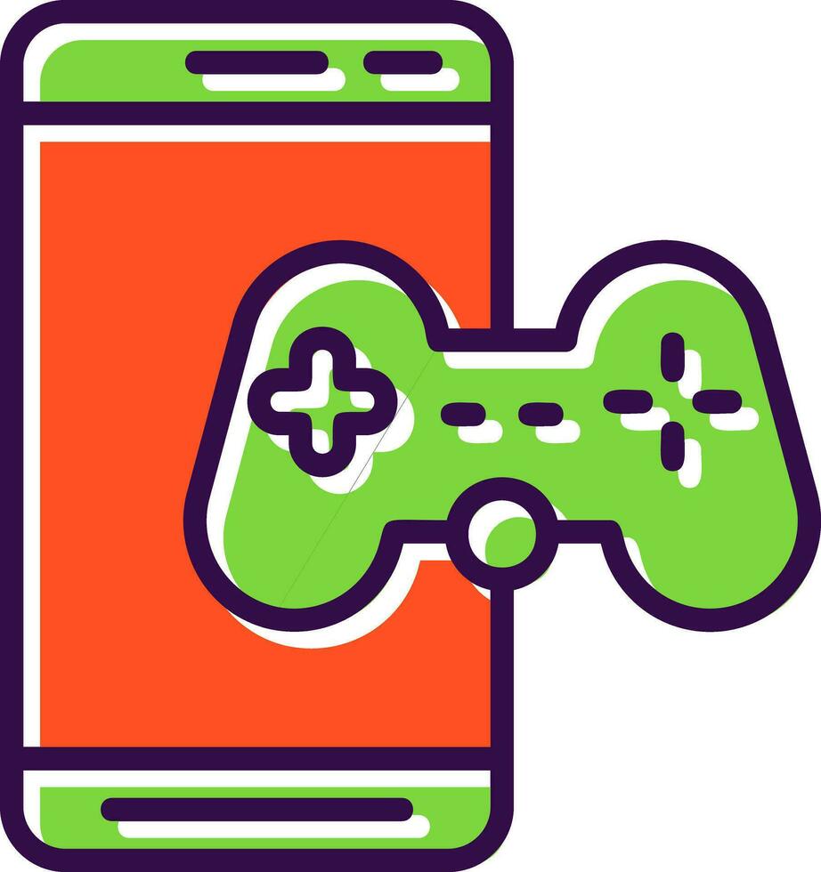 mobiel spel vector icoon ontwerp