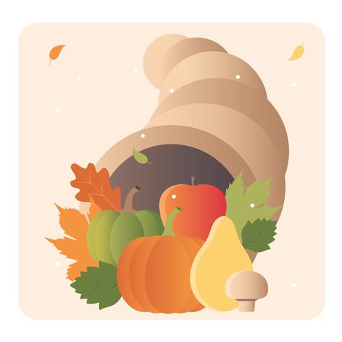 Vector herfst elementen illustratie