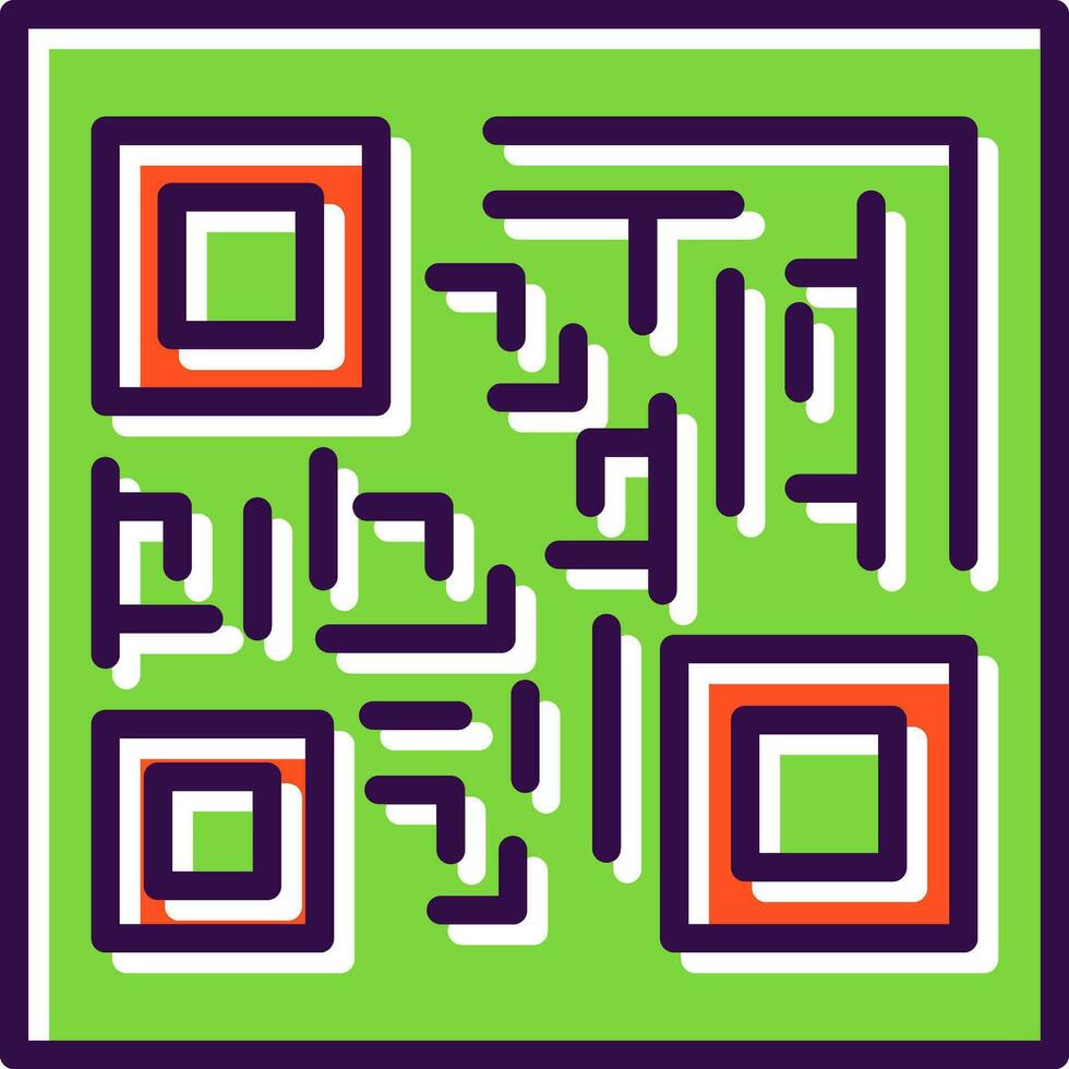 qr code vector icoon ontwerp