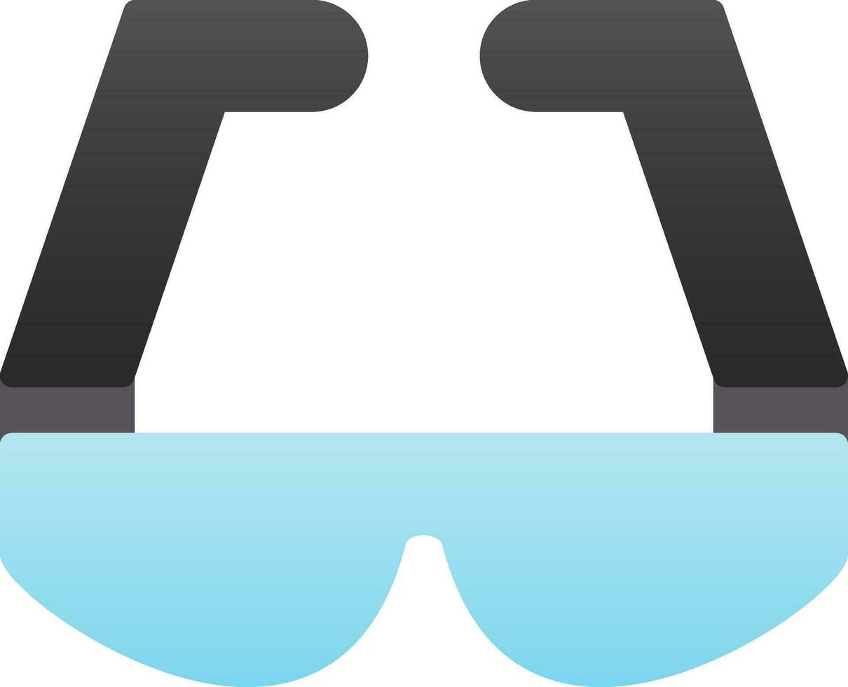 veiligheid bril vector icoon ontwerp