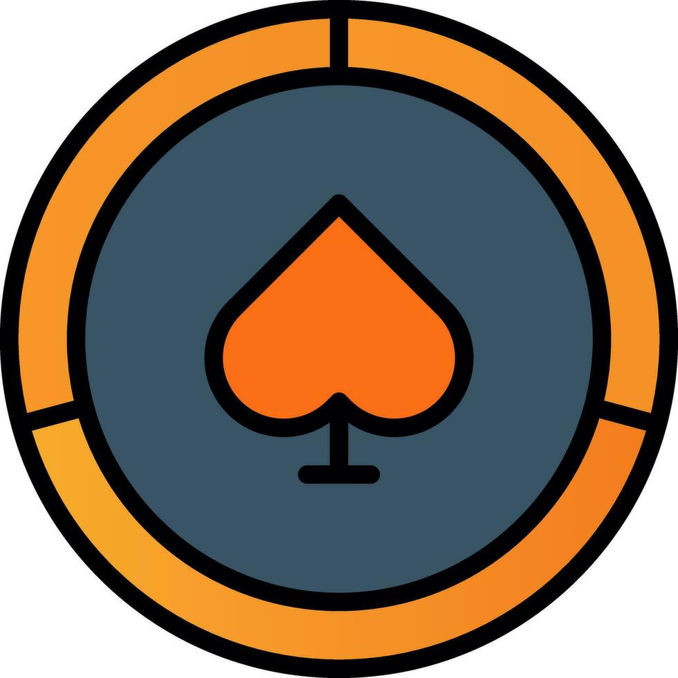 poker chips vector icoon ontwerp