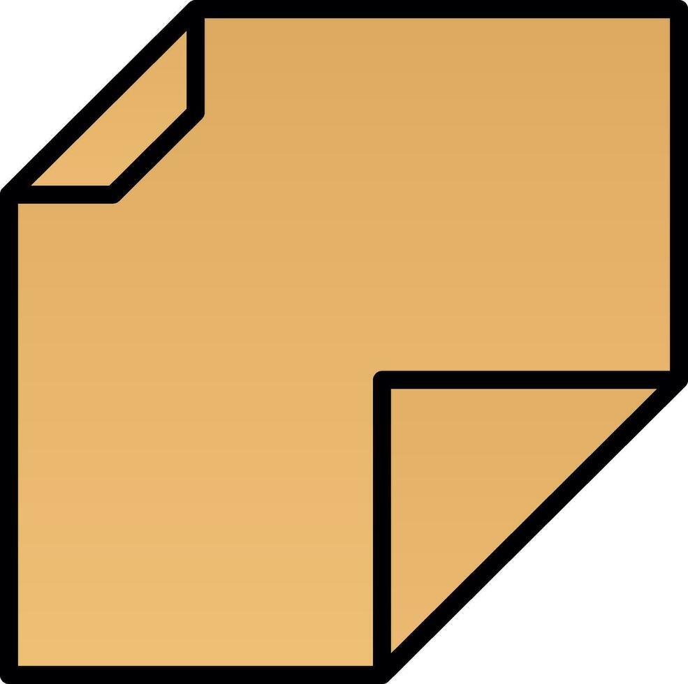 origami vector icoon ontwerp