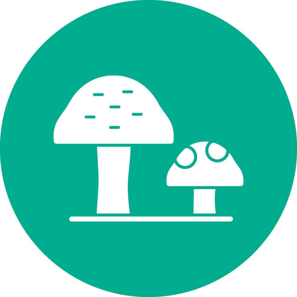 champignons vector icoon ontwerp