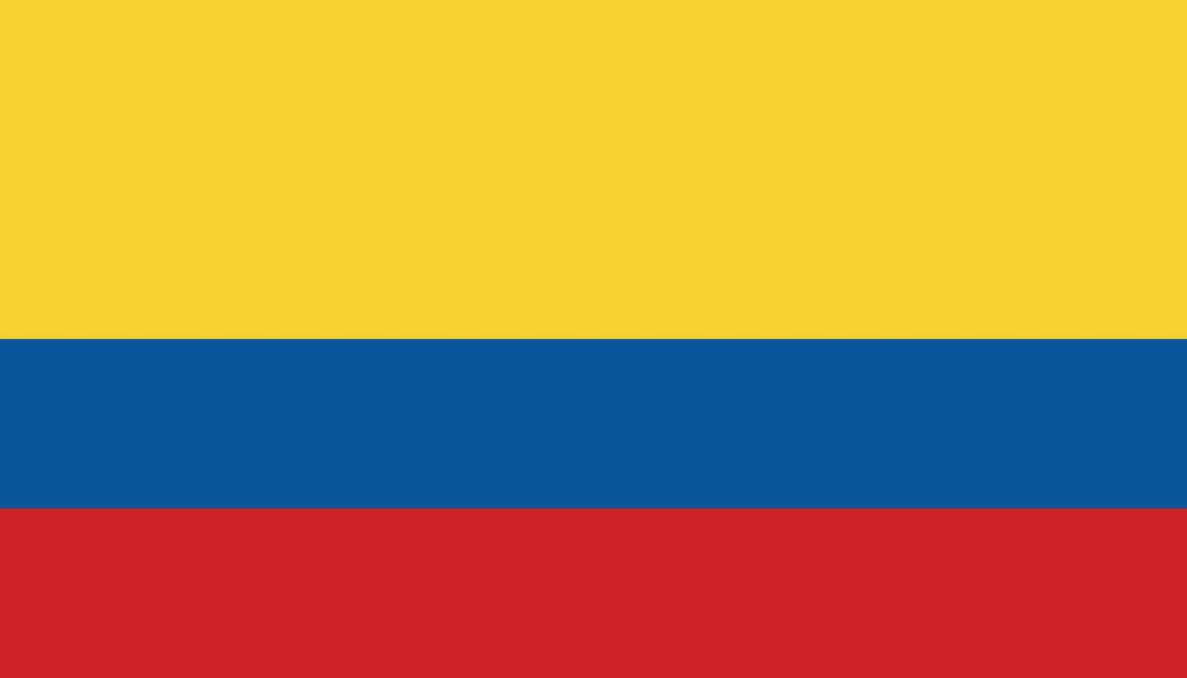 Colombia vlag icoon in vlak stijl. nationaal teken vector illustratie. politiek bedrijf concept.