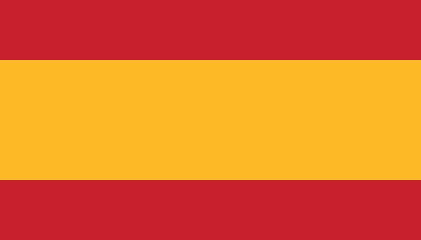 Spanje vlag icoon in vlak stijl. nationaal teken vector illustratie. politiek bedrijf concept.