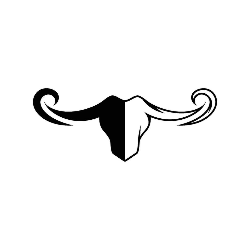 Stier logo sjabloon vector icoon illustratie