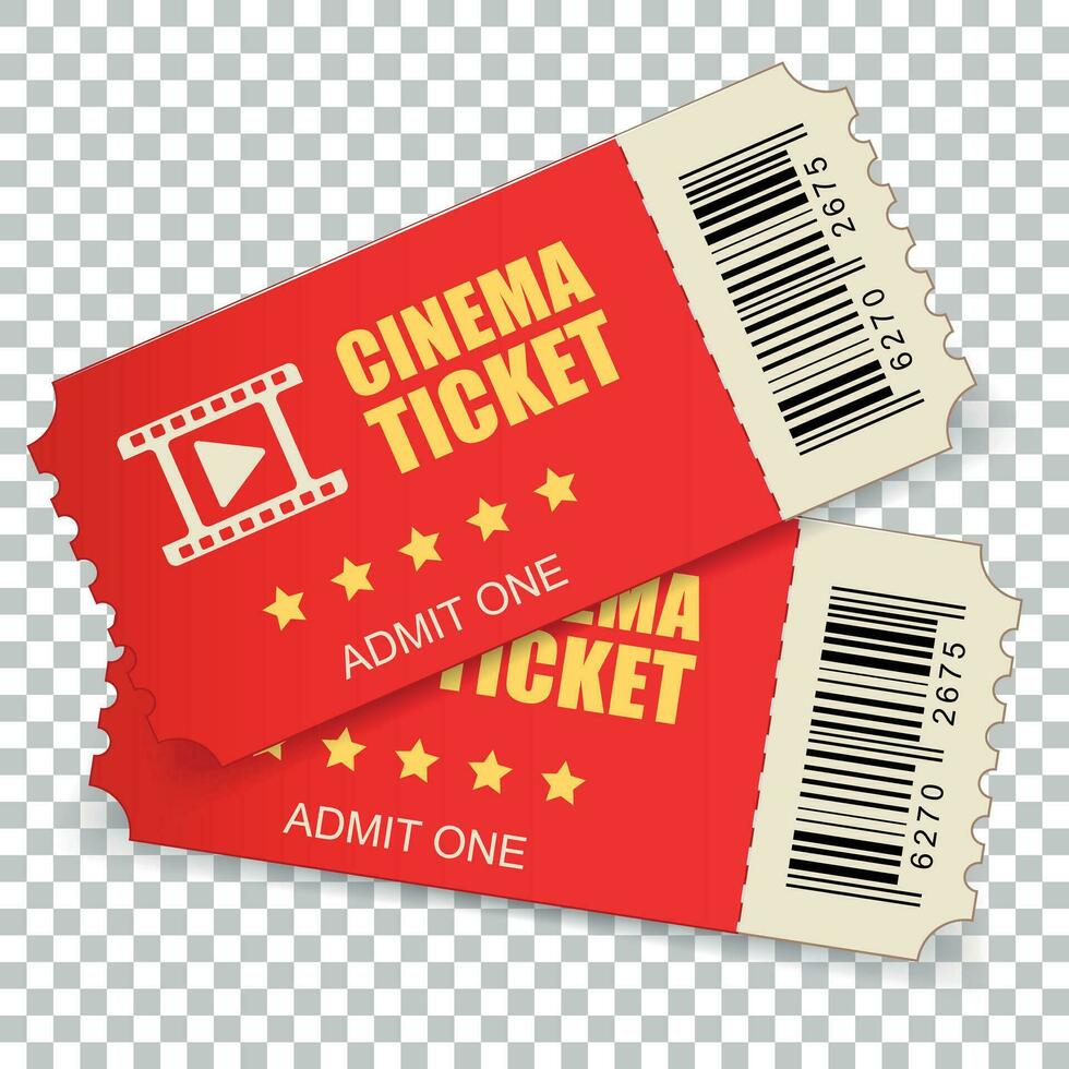 realistisch bioscoop ticket icoon in vlak stijl. toegeven een coupon Ingang vector illustratie Aan geïsoleerd achtergrond. 3d ticket bedrijf concept.