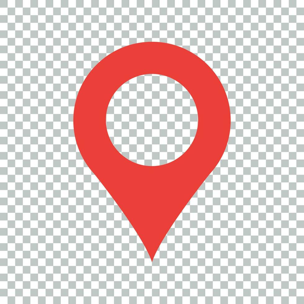 pin kaart icoon in vlak stijl. GPS navigatie vector illustratie Aan geïsoleerd achtergrond. doelwit bestemming bedrijf concept.