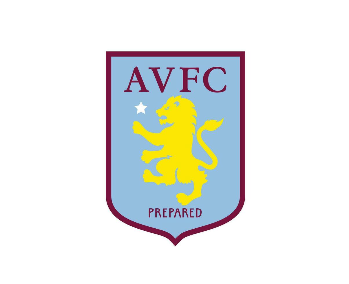 aston villa club symbool logo premier liga Amerikaans voetbal abstract ontwerp vector illustratie