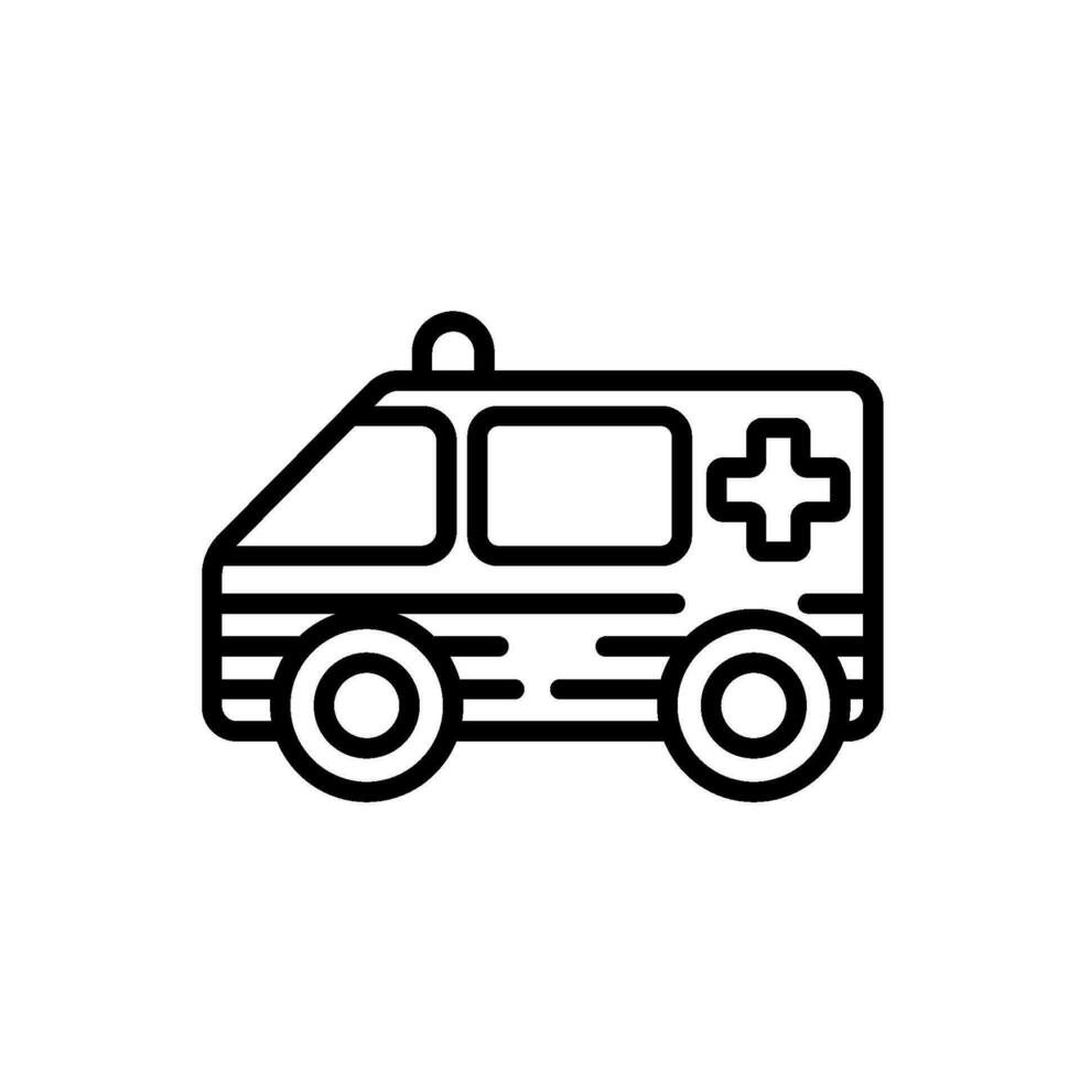 ambulance icoon teken symbool vector