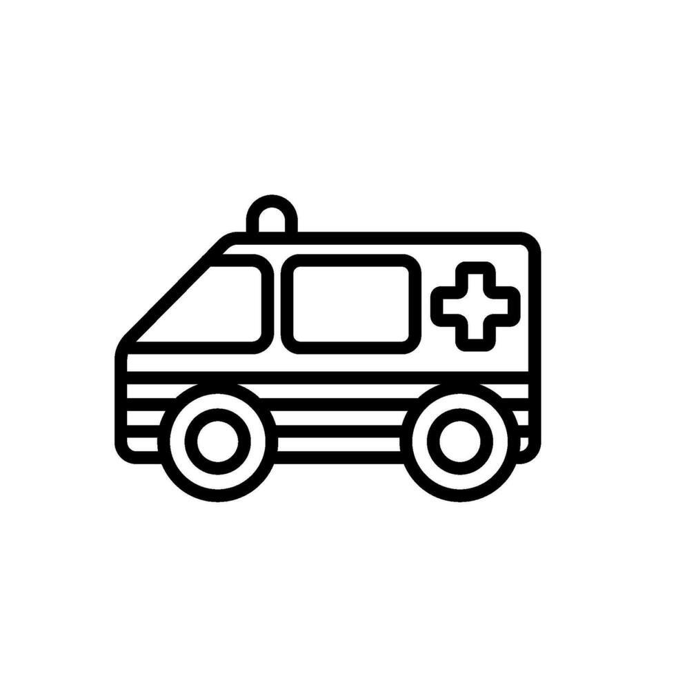 ambulance icoon teken symbool vector