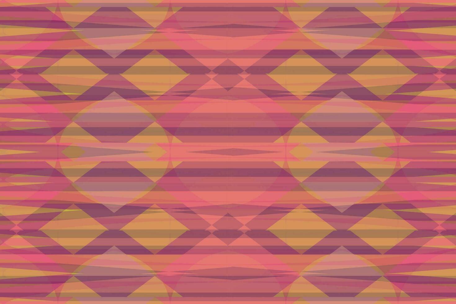 etnisch zigzag patroon in retro kleuren, aztec stijl naadloos vector achtergrond