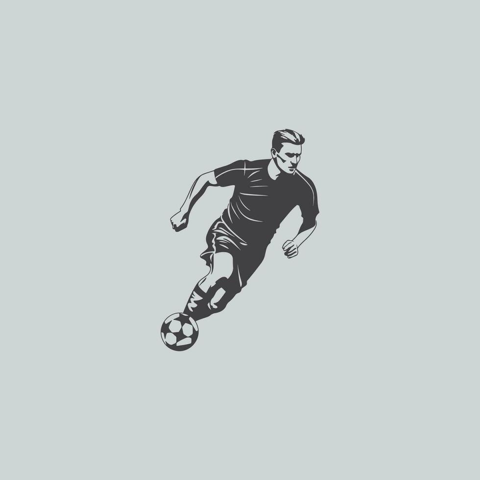 Amerikaans voetbal speler silhouet voetbal sport- spel vector reeks ontwerp