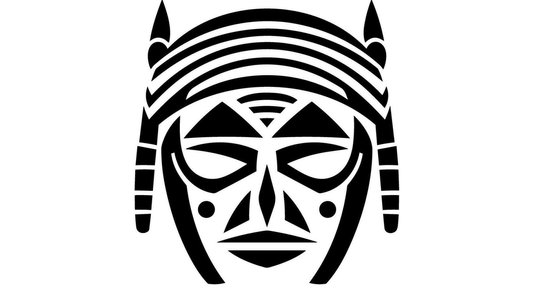 ontzagwekkend Afrikaanse oorlog masker onthulling de krachtig tradities en symboliek achter deze oude artefact vector