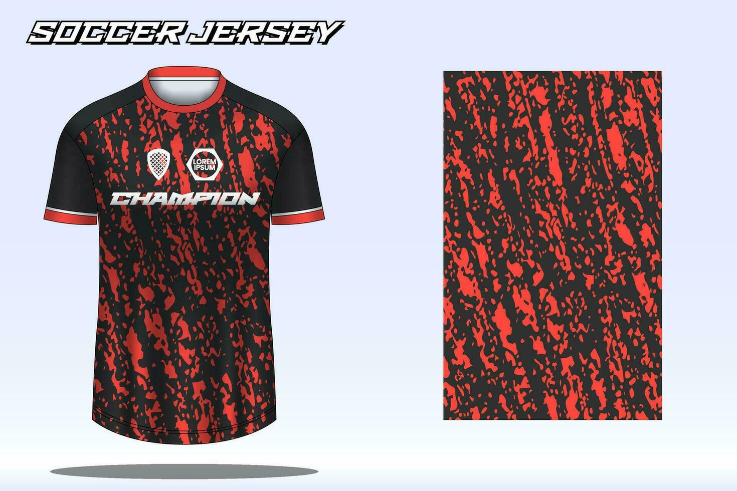 voetbal Jersey sport t-shirt ontwerp mockup voor Amerikaans voetbal club vector