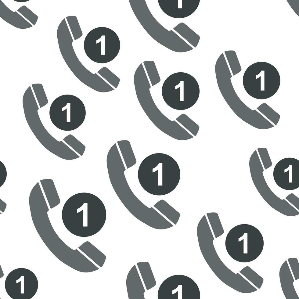telefoon naadloos patroon achtergrond icoon. bedrijf vlak vector illustratie. telefoon teken symbool patroon.