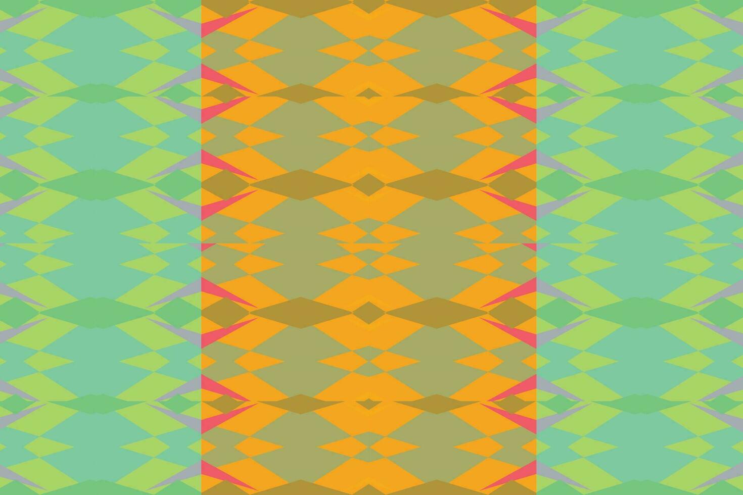 etnisch zigzag patroon in retro kleuren, aztec stijl naadloos vector achtergrond