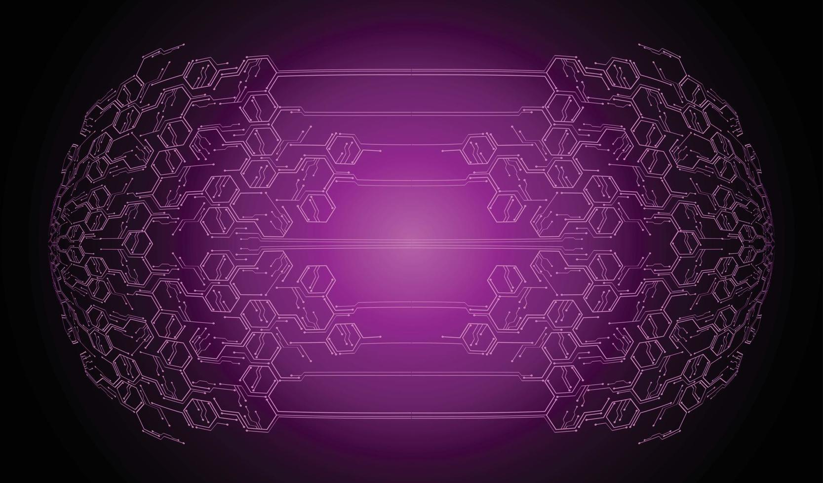 cyber circuit toekomstige technologie concept achtergrond vector