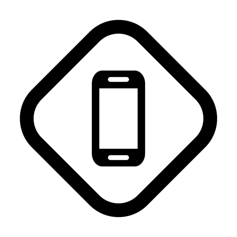 telefoon vector glyph icoon voor persoonlijk en reclame gebruiken.