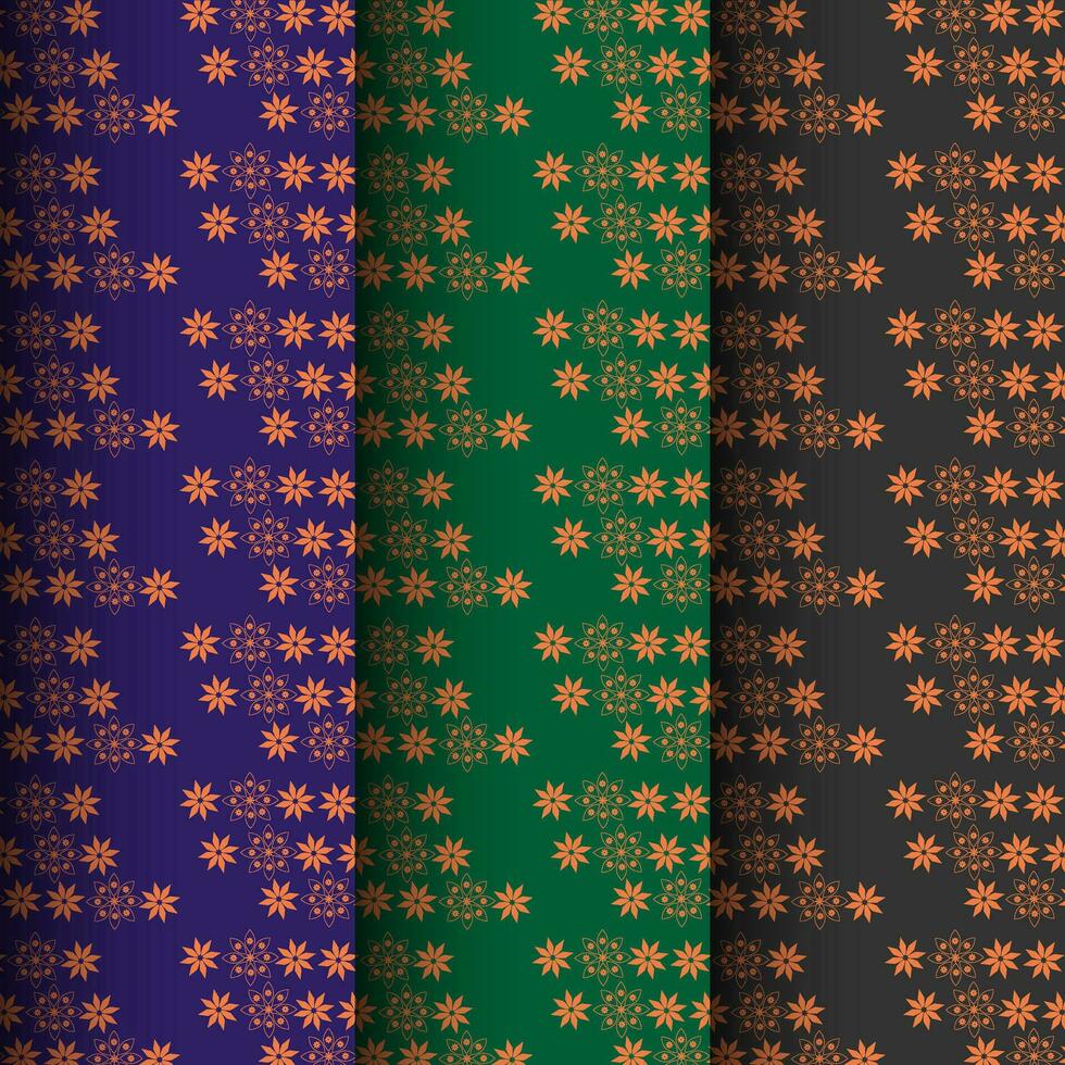 abstract bloemen mandala patroon achtergrond vector