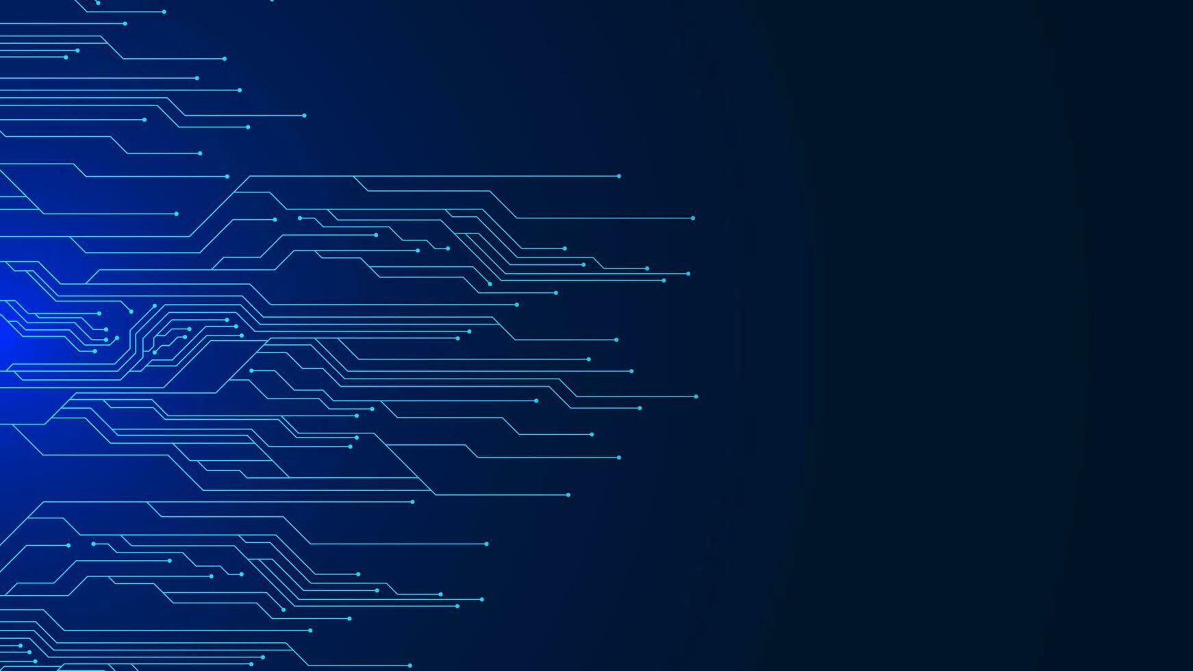 abstract modern technologie met elektronisch stroomkring bord structuur achtergrond. groot gegevens visualisatie, futuristische computer technologie concept ontwerp. vector illustratie.