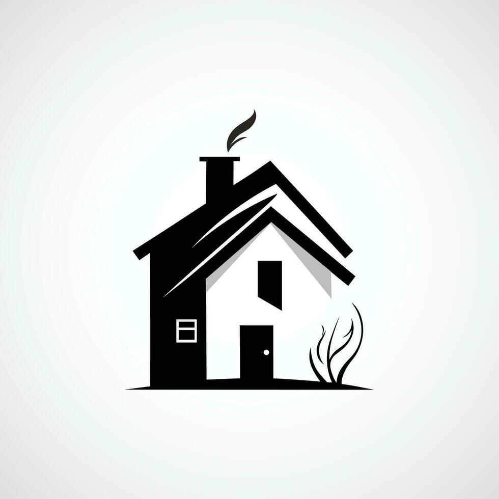 huis icoon vector logo ontwerp