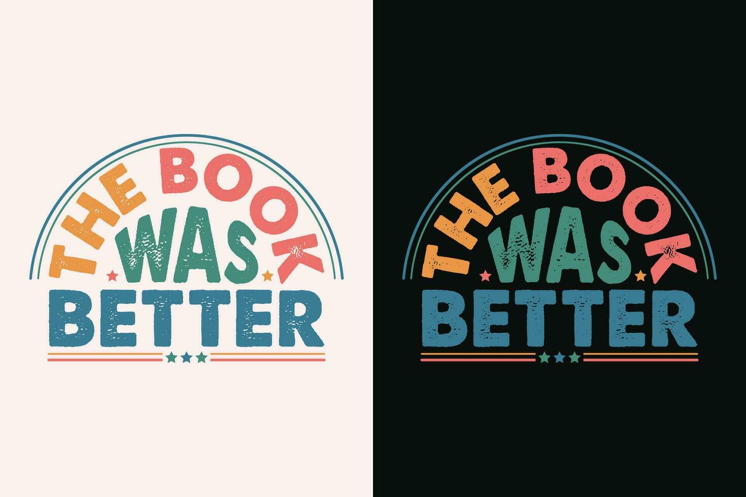 de boek was beter t-shirt, literatuur shirt, boekachtig shirt, grappig boek tee vector