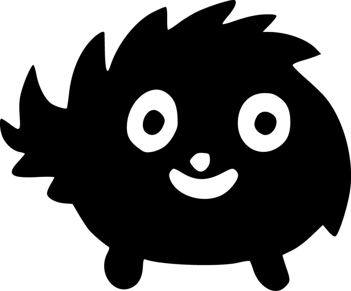 geest monster tekenfilm vector