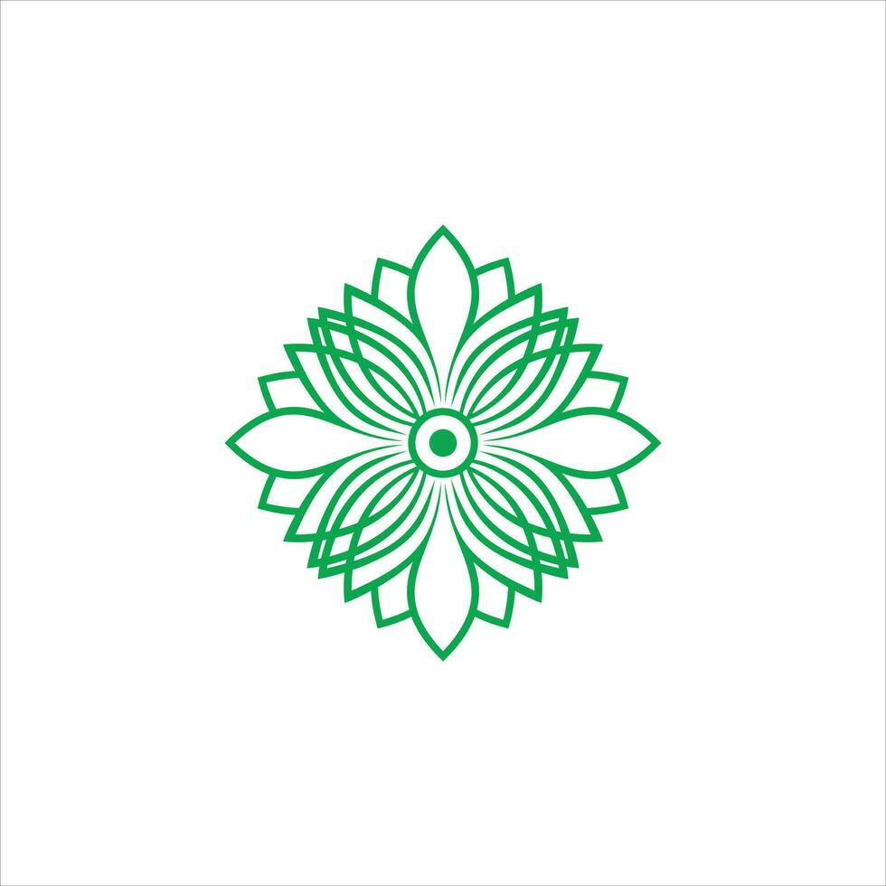 lotus vector icoon bloem icoon in modieus vlak ontwerp