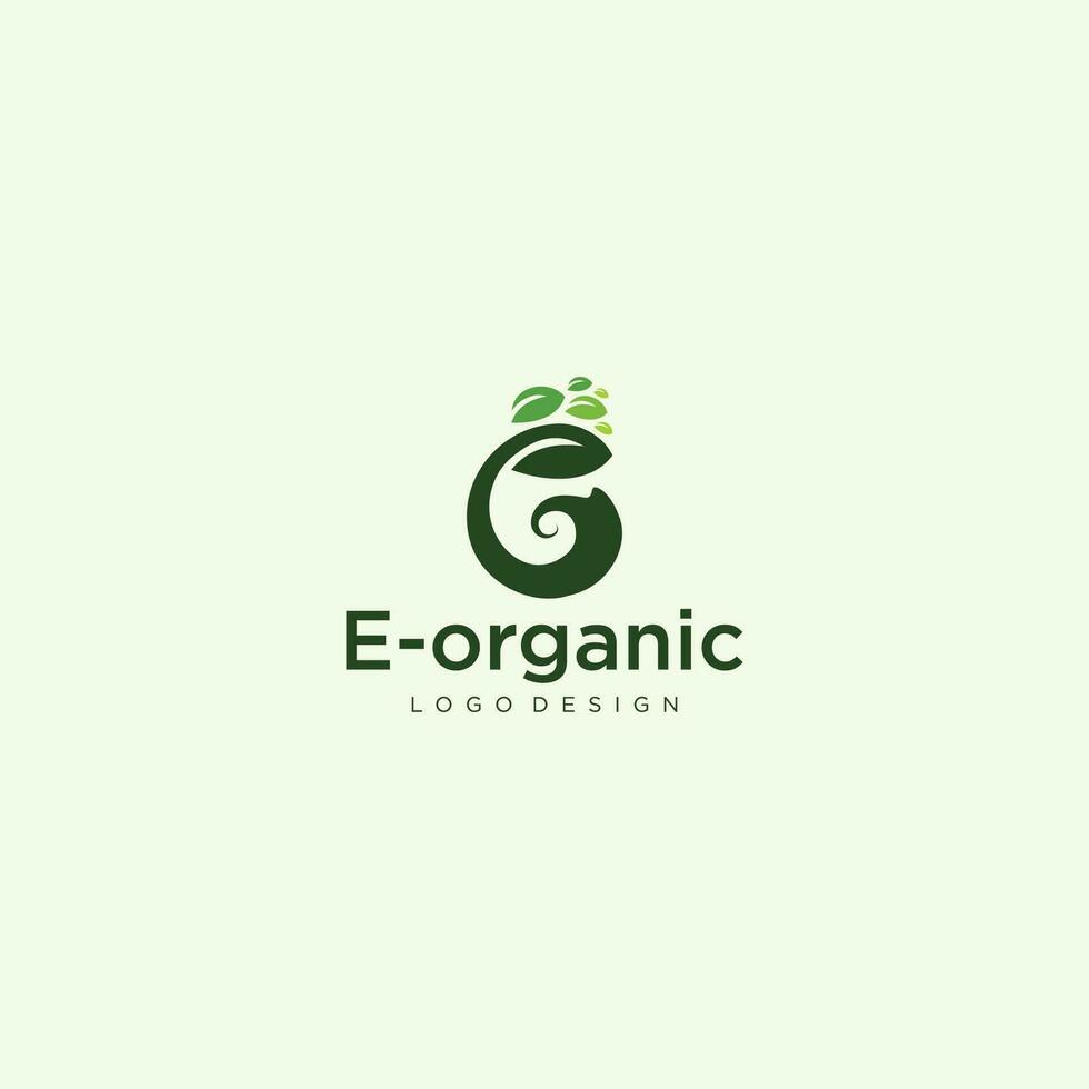 gezond biologisch eco vegetarisch voedsel logo ontwerp vector sjabloon. ecologie Gezondheid eco biologisch logo vers van boerderij groenten logotype concept icoon kunst