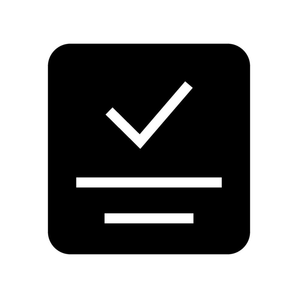 goedgekeurd icoon vector symbool ontwerp illustratie
