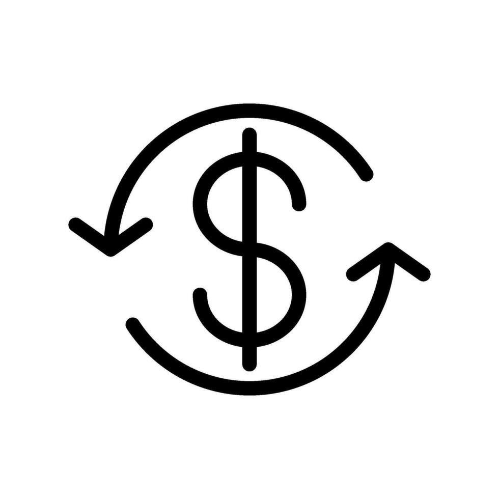 herladen geld icoon vector symbool ontwerp illustratie